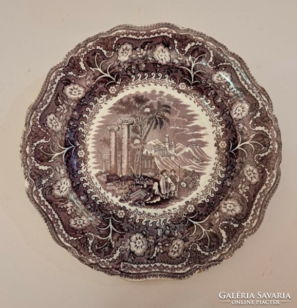 Antique English decorative plate