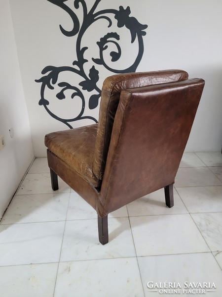 Unique lambskin armchair