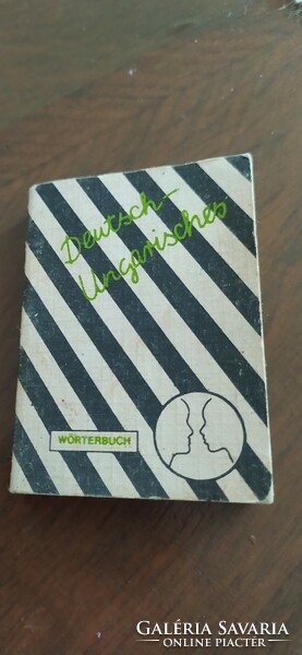 German-Hungarian mini dictionary, mini book