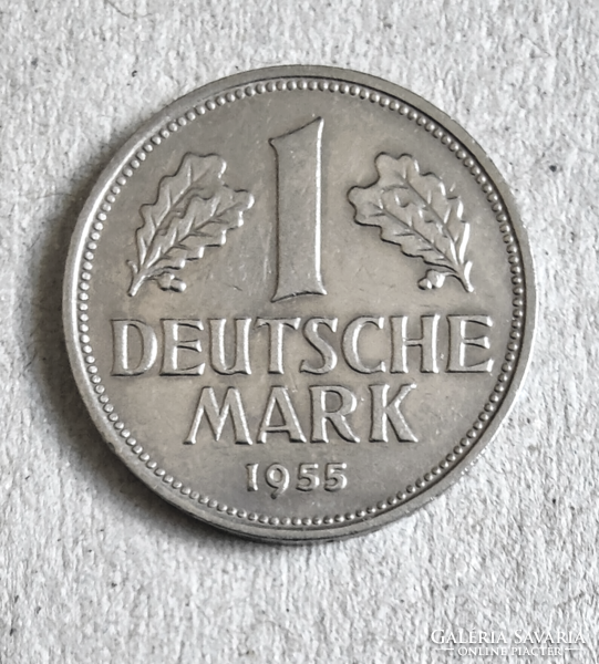 Germany nszk 1 mark 1955 d