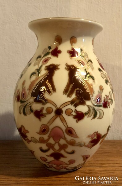 Zsolnay vase, with a rare pattern