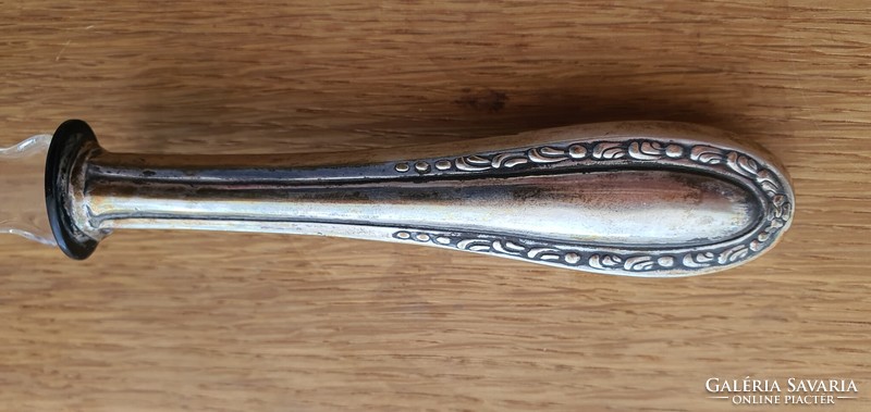 Silver plated salad spoons
