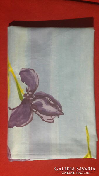 Iris floral curtain, blackout curtain (l3458)