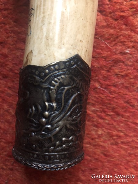 Chinese opium pipe.