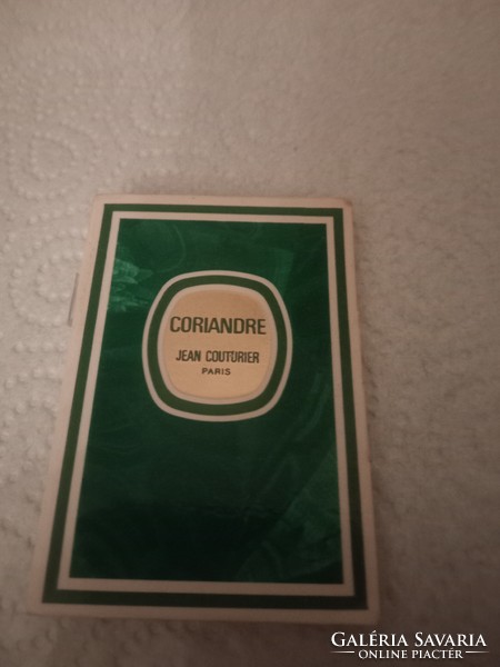 Vintage parfüm minta JEAN COUTURIER CORIANDRE 1ml