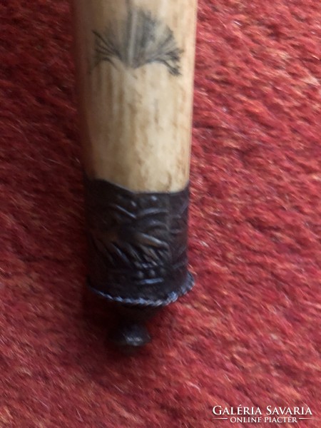 Chinese opium pipe.