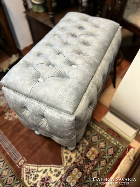 Ottoman, covered bench, chest