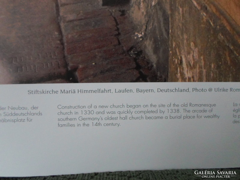 Poszter 38.: Mária mennybevétele plébániatemplom, Laufen, Bajoroszág (Németország, fotó; templom)