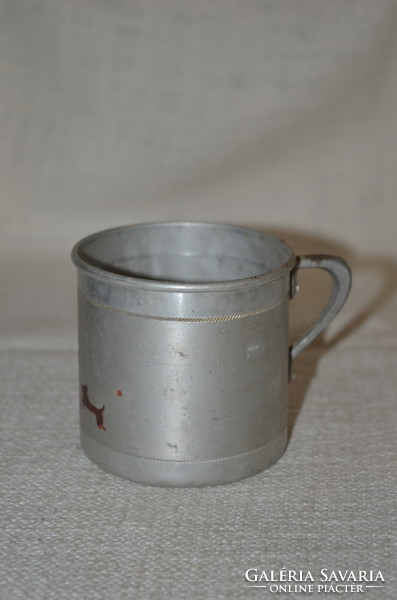 Old aluminum mug 02 ( dbz 0041 )