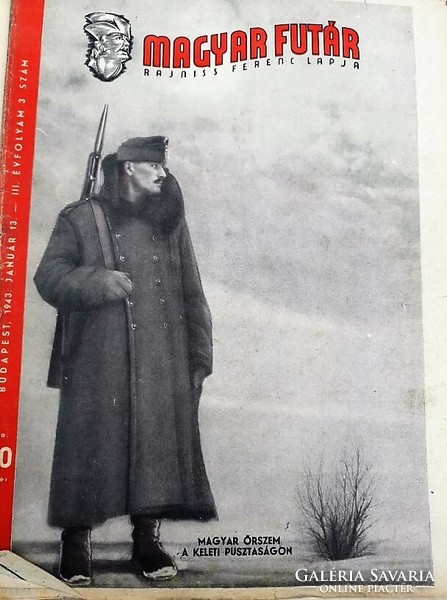 49 Pcs. Hungarian courier / 1942-1944.