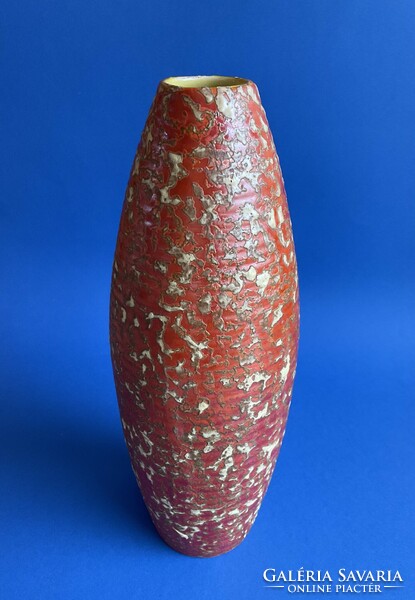 Tófej szivar formájú váza 30 cm