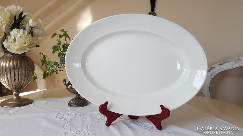 Hatalmas antik,Villeroy & Boch porcelán sültes,pecsenyés tál