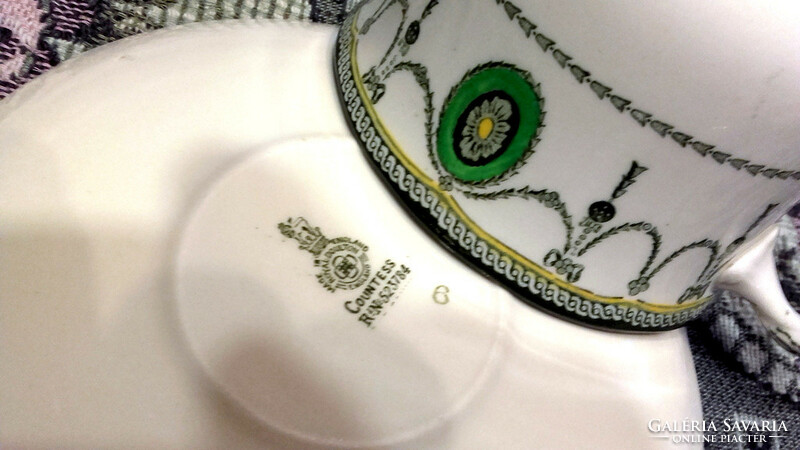 ANGOL FAJANSZ Royal Doulton COUNTESS  csésze és alja - Art&Decoration