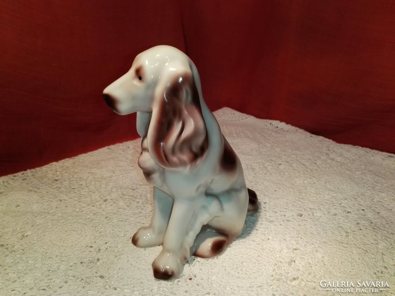 Ravenclaw porcelain dog.