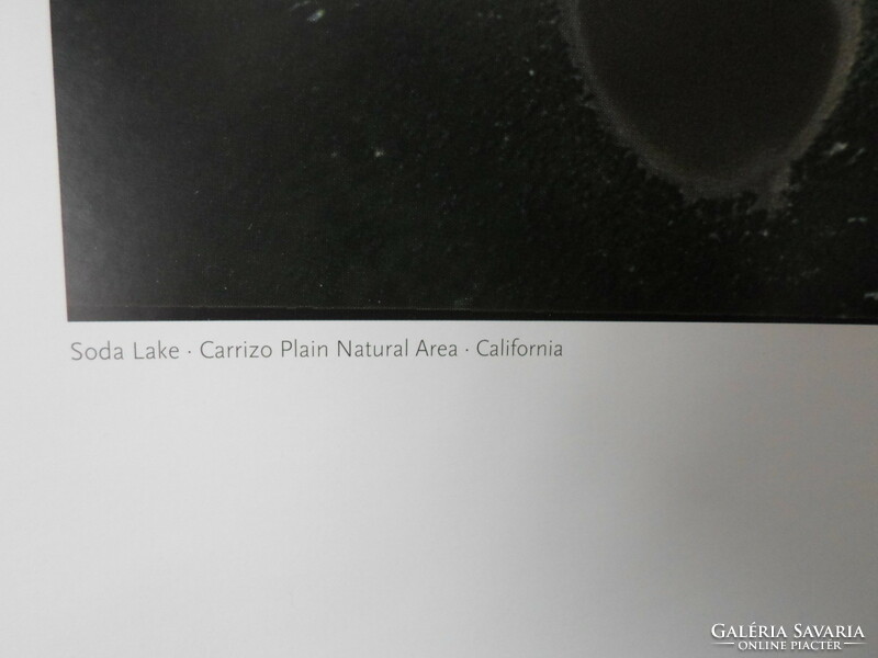 Poszter 35.: Lúgos tó (Soda Lake) a Carrizo-síkságon, Kalifornia (fotó)