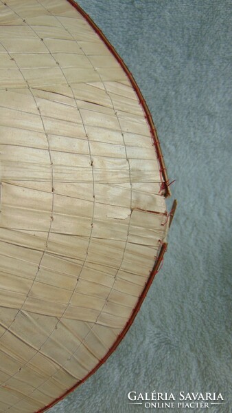 Eredeti vietnámi tradicionális bambusz kúp kalap kicsi gyerek méret