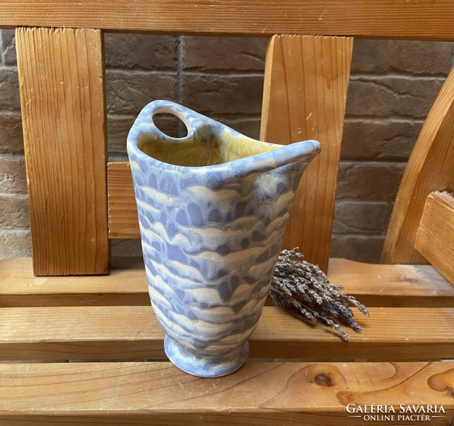 An applied art gorka gauze vase is rare