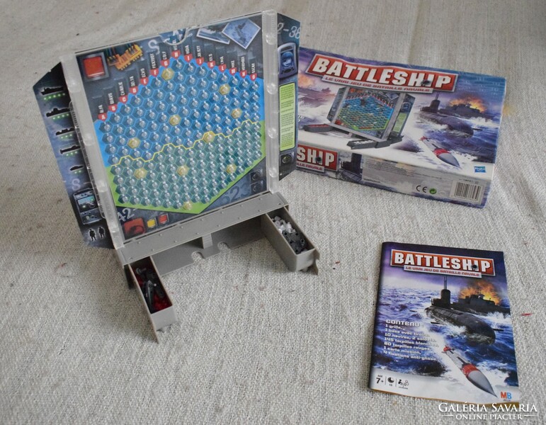 Old board game torpedo battleship hasbro French game