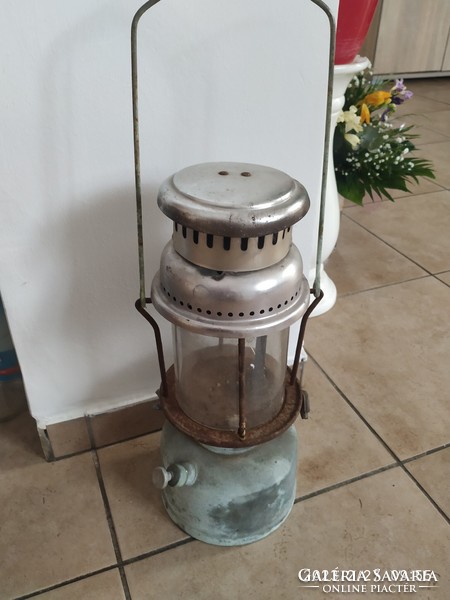 Antique large gas lamp storm lamp for sale! 40 Cm