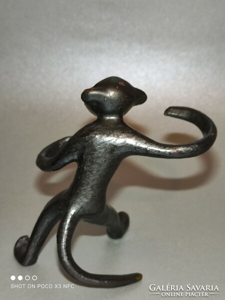 Walter Bosse bronz majom figura szobor