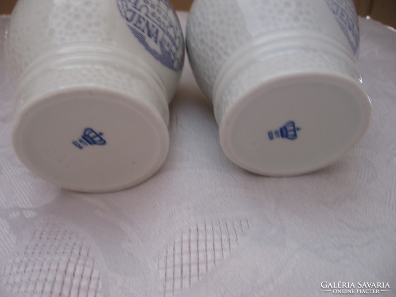 2 Pcs in Lippelsdorf porcelain oil-vinegar jug, jug, vase with yen view