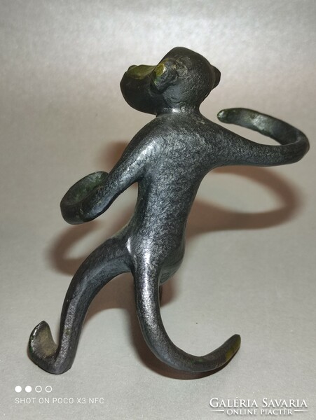 Walter bosse bronze monkey figure sculpture