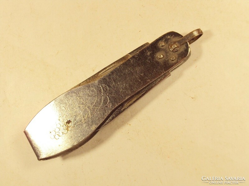Retro old spoon machine spoon set tableware knife - DPRK made in North Korea