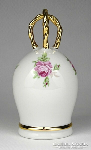 1M207 marked royal dux atelier porcelain bell 14 cm