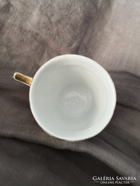Antique eosin glazed (iridescent) cup