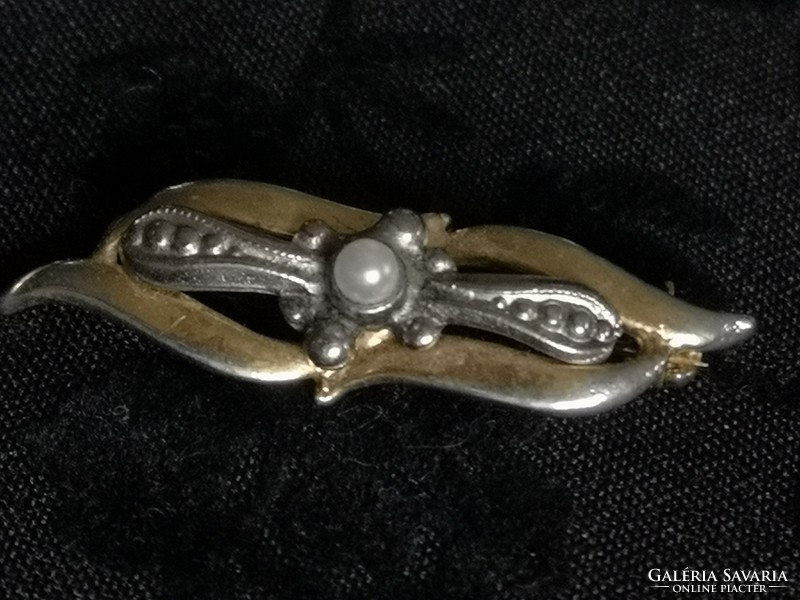 Old metal brooch