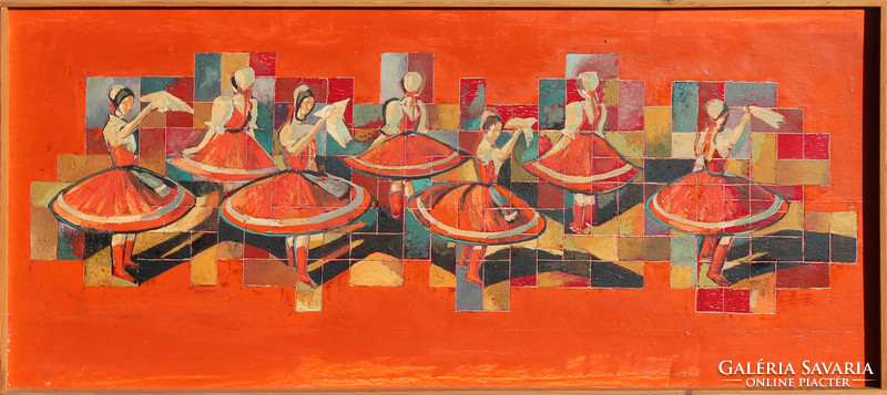 Tamás Görgényi: mosaic plan, 1975