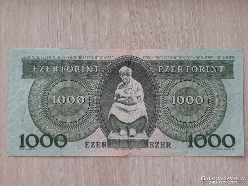 1000 forint 1992  október D sorozat