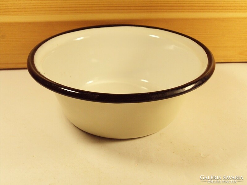 Retro enameled soup bowl bowl approx. 1970s-80s