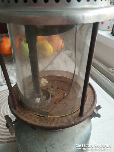 Antique large gas lamp storm lamp for sale! 40 Cm