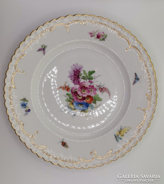 Dresden porcelain plate