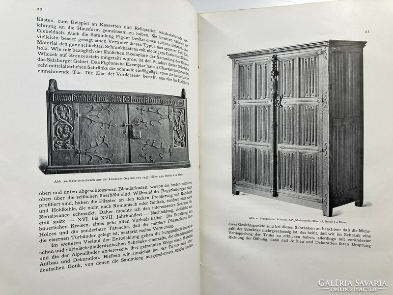Die holzmöbel der sammlung figdor, 1907 - a rich image of an antique furniture collection