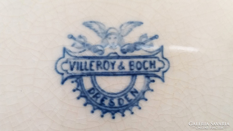 Villeroy & boch old vintage faience plate 19.5 cm