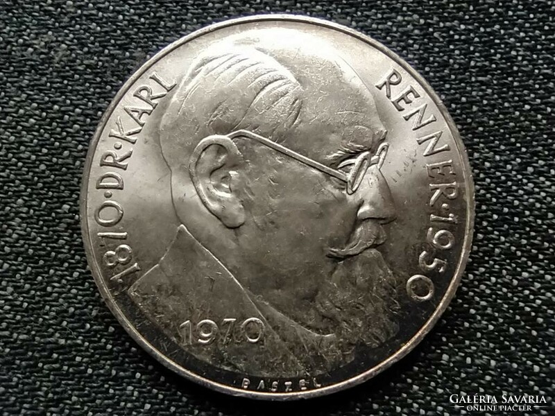 Ausztria Karl Renner születésének 100. évfordulója .900 ezüst 50 Schilling 1970 (id23138)