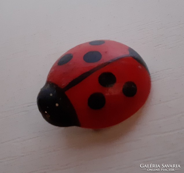 Retro ladybug brooch pin