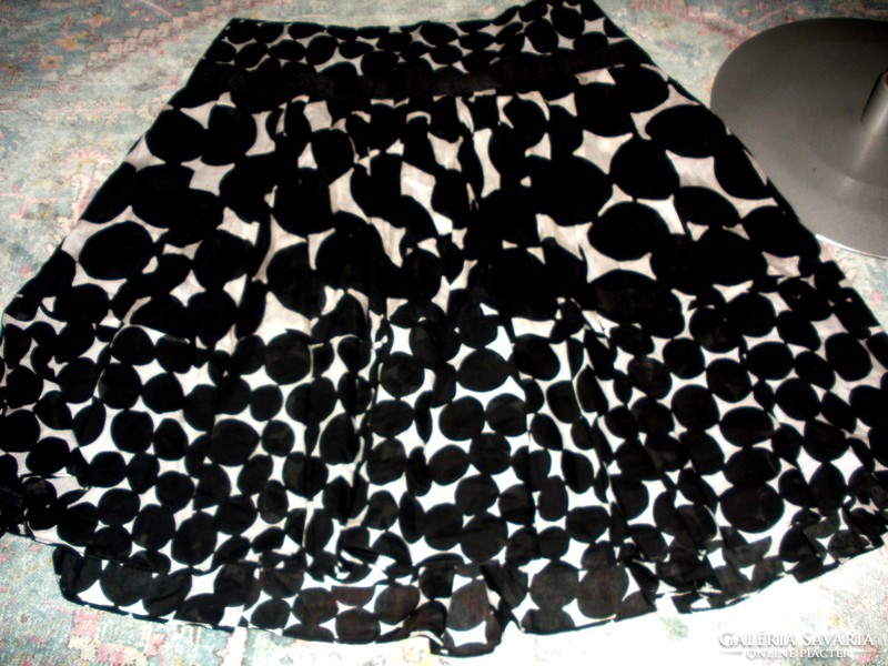 Silk, silk - cotton skirt, zara