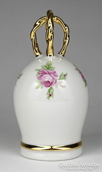 1M207 marked royal dux atelier porcelain bell 14 cm