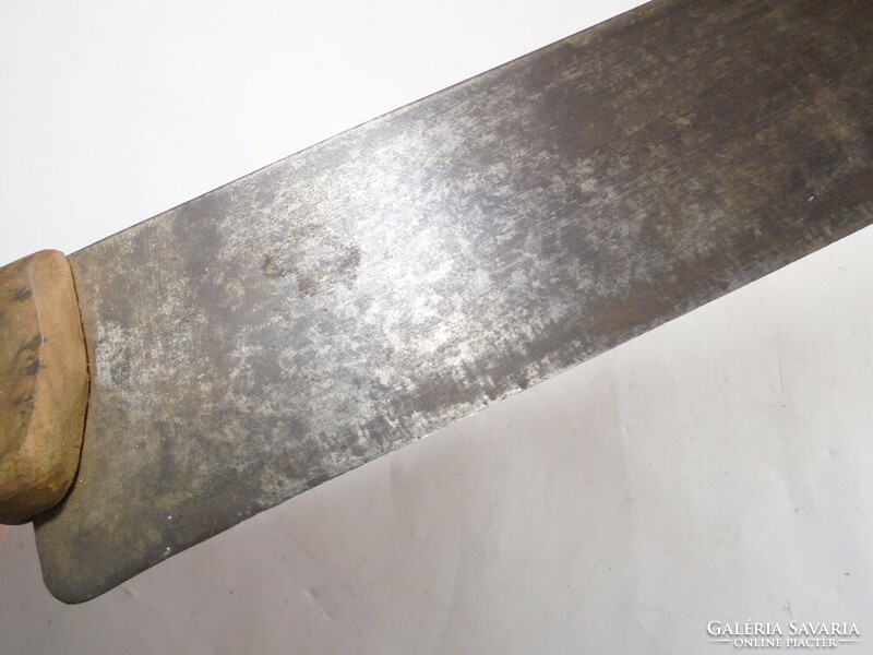 Nagy méretű fém kés hentes kés jelzett 53 cm hosszú machete