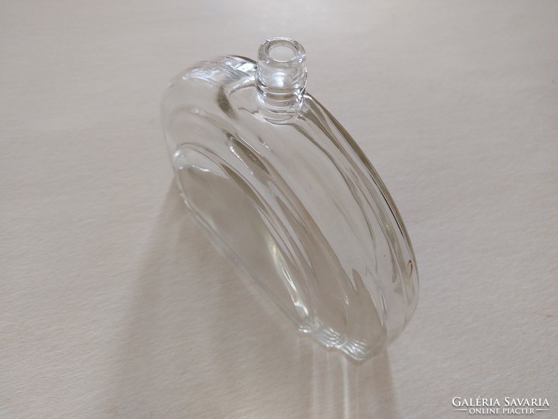 Régi art deco parfümös nagy üveg vintage kölnis palack 17 x 13.5 cm