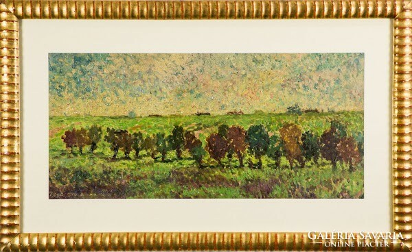 Gyula Gera (1915 - 1968): landscape - oil painting, landscape - 50844