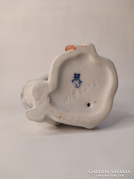 Zsolnay annuska porcelain figurine with jug