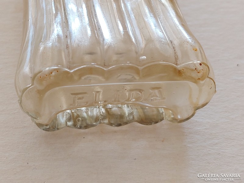 Régi ELIDA illatszeres üveg vintage palack