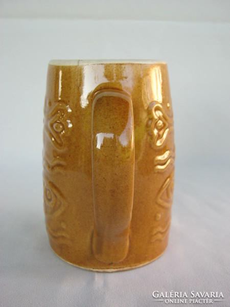 Fish ceramic jar