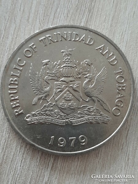 Trinidad és Tobago nikkel 1 dollár 1979