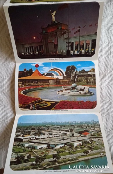 Vintage Toronto Ontario postcard set with 12 pictures