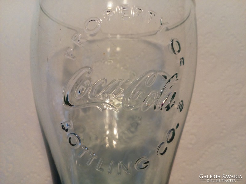 Coca-Cola üveg pohár 2 db